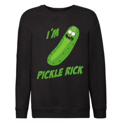 Мъжка блуза с дълъг ръкав Rick and Morty - I'M PICKLE RICK